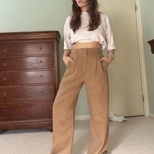 Abercrombie & Fitch Tan Tailored Pants